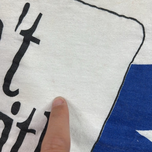 Vintage St Evans Don't Mess With Texas Tshirt Size Large - Picture 9 of 11